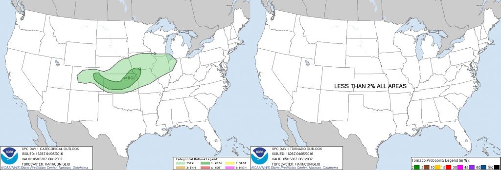 4-5-16 SPC Outlook