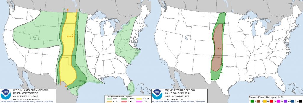 5-22-16 SPC Outlook