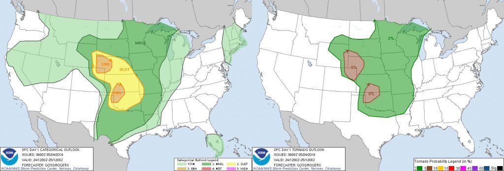 5-24-16 SPC Outlook