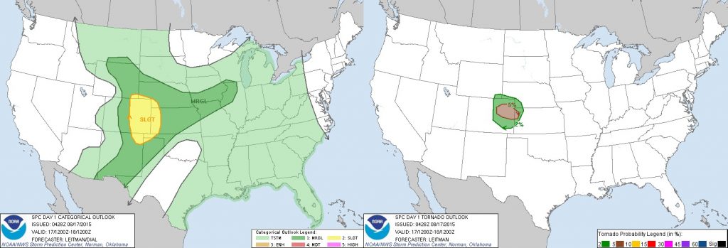 8-17-15 SPC Outlook