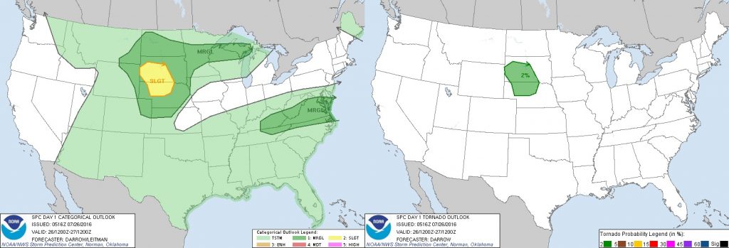 7-26-2016 SPC Outlook