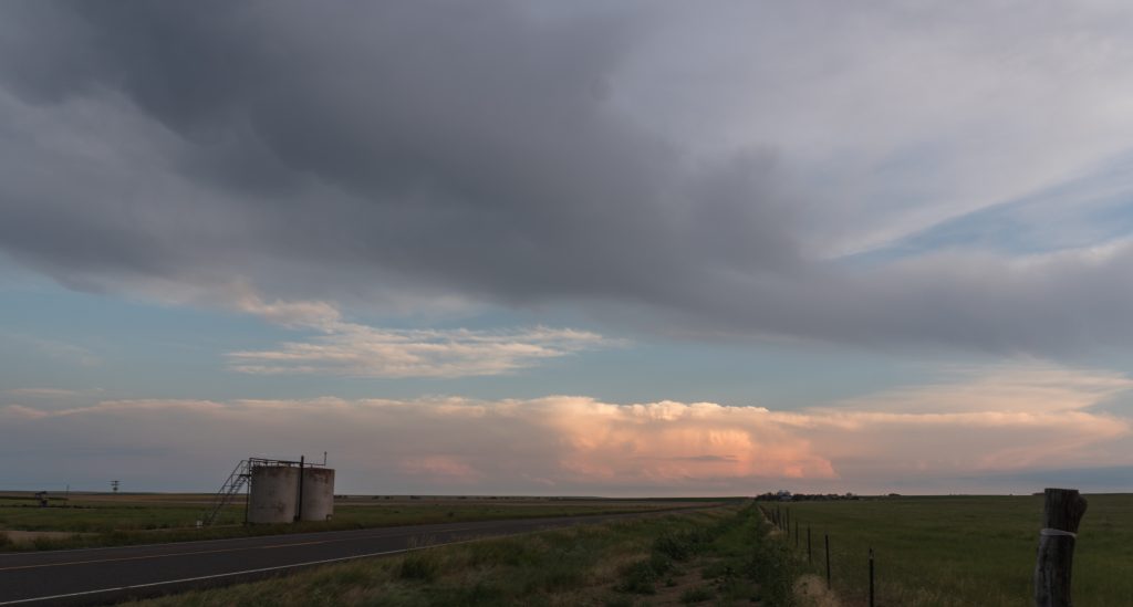 Looking due south, towards where I should have gone.